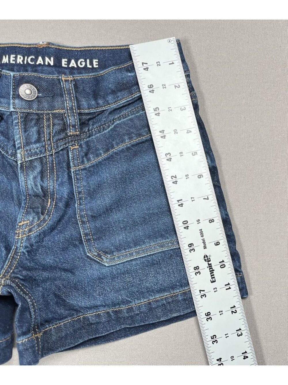 American Eagle Outfitters Blue Denim Women’s Shorts - Picture 12 of 15